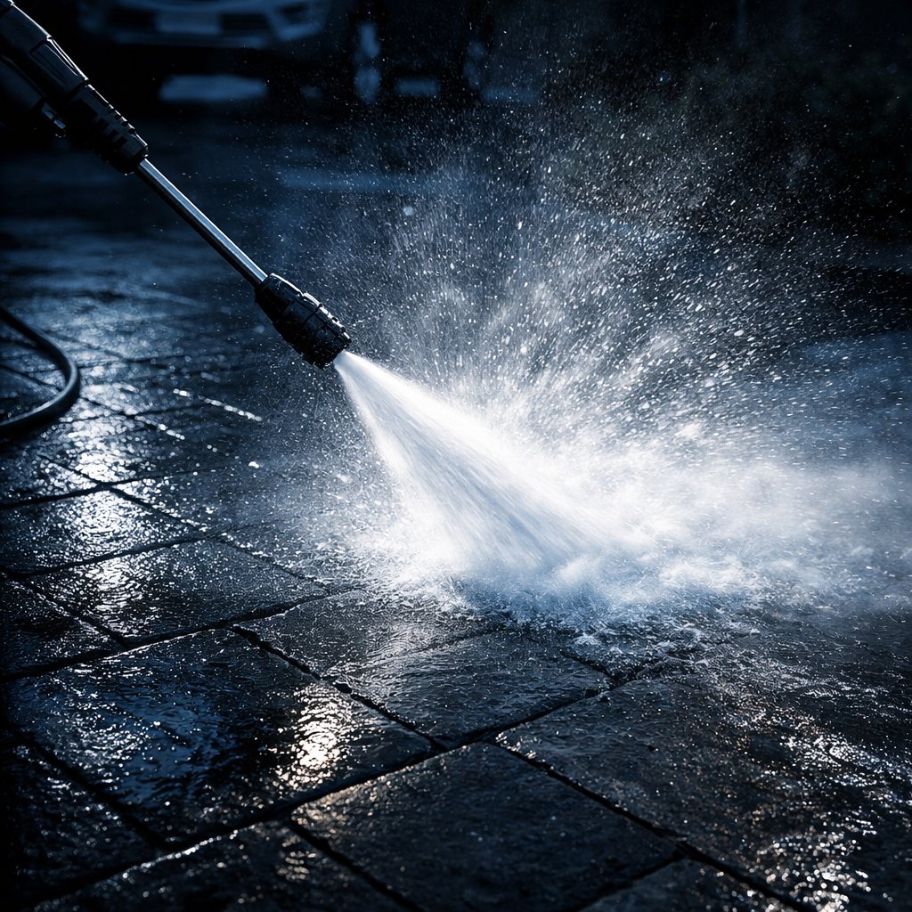Professional pressure washing