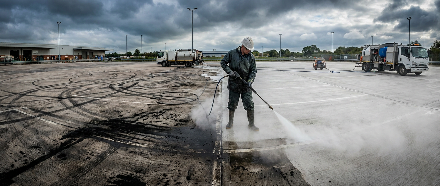 Commercial Pressure Washing in Bolton & Manchester