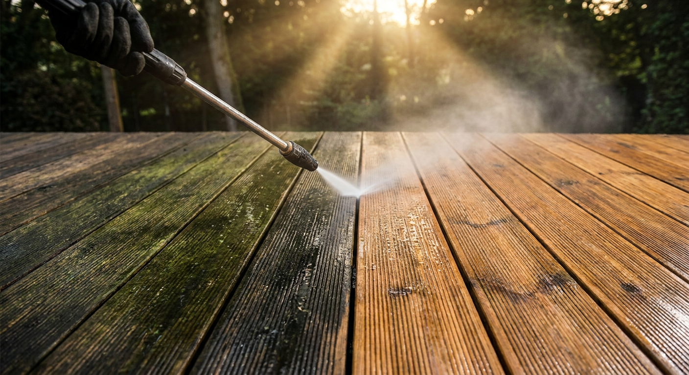 Professional Decking Cleaning in Bolton