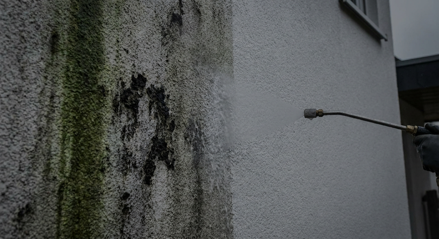 Exterior Wall Cleaning in Bolton